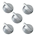 thumbnail image 1 of JIAHAOO Heat-Resistant Silver Oven Control Knobs Perfect Fit for GC8536ADS & Other KitchenAid Models, 1 of 2