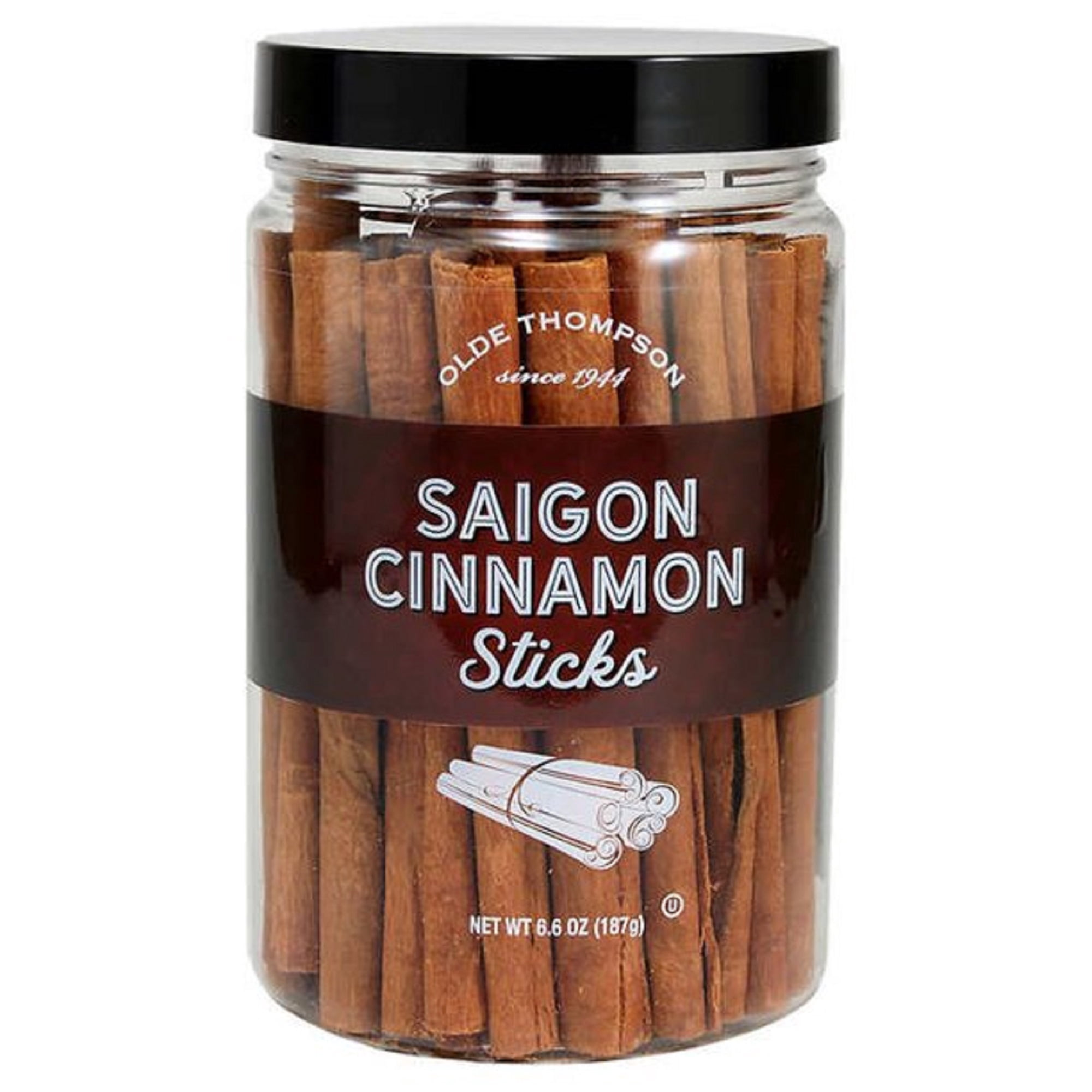 Olde Thompson Saigon cinnamon Sticks 6.6 Ounces/187 Grams Pack of 2