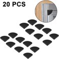 thumbnail image 2 of Protectores de bordes finos NQ 20 piezas negro, 2 of 5
