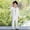 White, variant on Boys 3 Piece Suit Set, Long Sleeve Coat and Pants for Fashion Show Performance Gray Size 12-18 Months