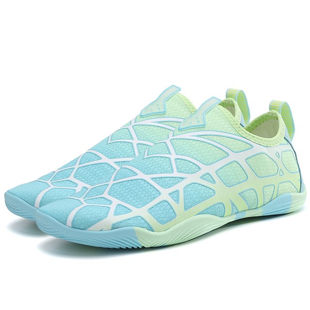 Zapatos acuáticos Zapatillas de buceo transpirables para caminar en el lago (45) Verde