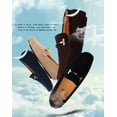 thumbnail image 3 of Go Tour New Mens Casual Loafers Moccasins Slip On Driving Shoes Black 11/46, 3 of 7