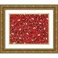 thumbnail image 1 of Sophie 6 14x12 Gold Ornate Wood Framed with Double Matting Museum Art Print Titled - Starlight Christmas I, 1 of 4