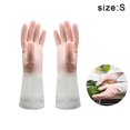 thumbnail image 2 of Guantes de limpieza para lavavajillas, guantes de cocina reutilizables y respetuosos con la piel con forro flocado de algodón, antideslizantes, 2 of 4