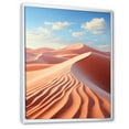 thumbnail image 2 of Designart "Sunkissed Sands in a Desert Photo I" Landscape & Nature Floater Framed Canvas Wall Art, 2 of 7