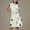 Multicolor C, variant on SGFCWSX Girls Short Sleeve Midi Dress Kids Easter Bunny Egg Print Crewneck Summer A-Line Dress for Casual Wear Multicolor Size 9-10 Years