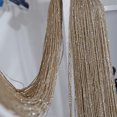 thumbnail image 3 of Ruiboury Shiny Tassel Flash Silver Line String Curtain Window Door Divider Sheer Curtain Valance Home Decoration, 3 of 8