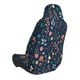 thumbnail image 2 of Balery Colorful Flowers Funda de Asiento para Auto con Diseño - Cubierta Frontal Suave y Transpirable con Protector Antideslizante- 1 Unidad, 2 of 5