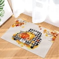 thumbnail image 3 of Indoor Non Slip Doormat for Entryway Floor Mats Bedroom Carpet Rugs Entrance Washable Areas Autumn Maple Leaves (20"x31.5",50cmx80cm), 3 of 7