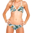 thumbnail image 2 of Daisy Detachable Sponge Adjustable Strap Bikini Set Two-Pack Swimsuit Swim Suit - Beach Pool Vacation Club, 2 of 6