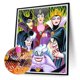 thumbnail image 2 of Cuadros Decorativos Disneyland Villains 5D DIY Diamond Painting Kits Full Round Drill Decor (sz3179) Wdftyju de costura negro 4 estilos, 2 of 9