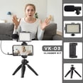 thumbnail image 4 of Kit de video portátil para teléfono inteligente, equipo de video para teléfono con relleno de LED, 4 of 8
