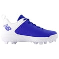 thumbnail image 3 of New Balance Youth 4040V8 Molded Baseball Cleats Royal/White 11K, 3 of 5