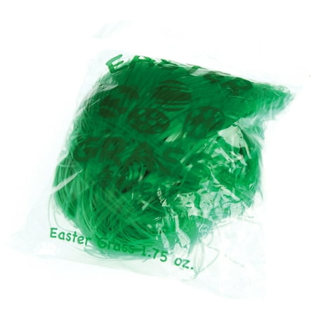 US Toy Pastel Spring Easter Grass 1.75 oz Gift Basket Fill, Green