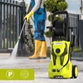 thumbnail image 5 of 4200PSI-Max Pressure Washer 2.8GPM Power Washer 4 Nozzles ,500ml Foam Cannon, 20FT Hose Reel Power Washer Cleaning for car, home, driveway, yard, outdoor, gutter, pool, brick Cleaning, 5 of 7