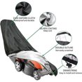 thumbnail image 3 of SHAR Heavy Duty Waterproof Lawn Mower Cover - All Weather Protection (76x25x44 Inch), 3 of 5
