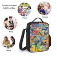 thumbnail image 5 of Pete The Cat Backpack 3 Piece Set Lightweight Laptop Bag Packpack Lunch Bag Pencil Case Pen Bags, 5 of 8