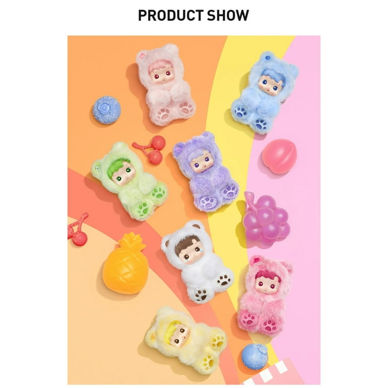 Pop Mart HACIPUPU Gummy Bear Series - Vinyl Plush Pendant Blind