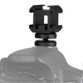 thumbnail image 3 of 3 x 3 Hot Shoe Mount Holder Bracket Adapter for LED Light Monitor Microphone Camera, 3 of 5