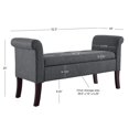 thumbnail image 5 of Iris banc de rangement charbon, 5 of 5
