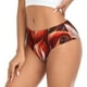 thumbnail image 2 of Fotbe Red Leaf Flame Fox Calzones Estampados para Mujer – Ropa Interior de Algodón, Cómoda, Suave y Elástica-Small, 2 of 6