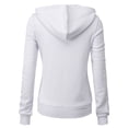 thumbnail image 4 of H2H Womens Casual Slim Fit Pullover Hoodie Sweatshirt Long Sleeve Solid Colors (CWOHOL032), 4 of 6
