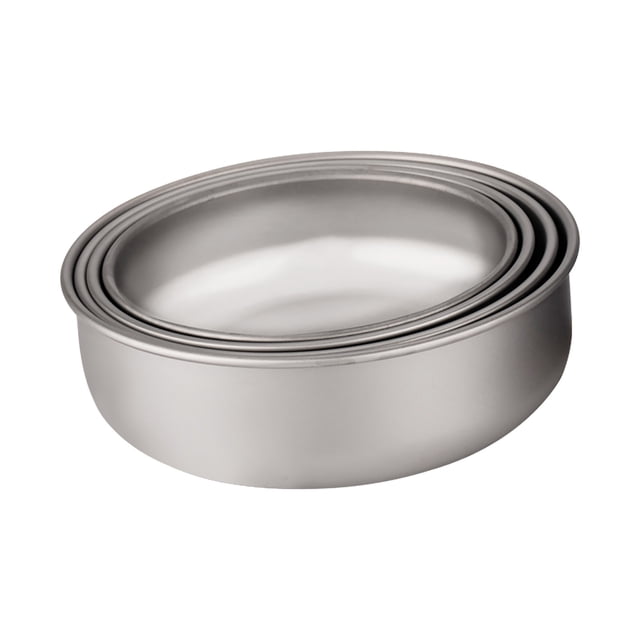 Pack Lightweight Stackable Bowls Portable Single Layer Dinner Fruit Bowl Food Container Suitable for Outdoor Camping