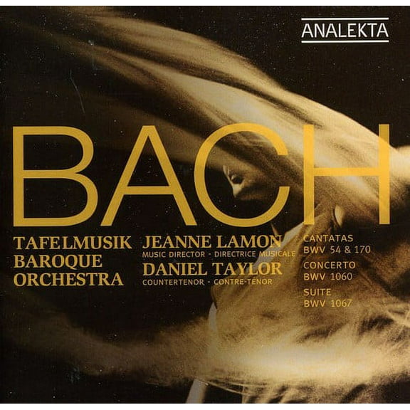 Daniel Taylor - Cantatas BWV 54 & 170 / Concerto BWV / Orchestral - Music & Performance - CD