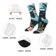 thumbnail image 5 of Fotbe Black Panther Floral Illustration Calcetas Largas con Estampado para Hombre y Mujer – Calcetas de Compresión Transpirables y Elásticas, Viajar y Uso Diario Talla 5-11, 5 of 6