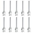 thumbnail image 1 of Unique Bargains 10 Pcs 13G 1 Inch Blunt Tip Dispensing Needle with Lure Lock for Refilling Liquid Inks Adhesives, 1 of 6