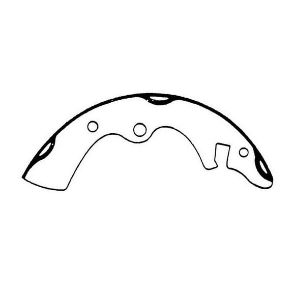 Centric Brake Shoe Set, #111-04790