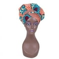 thumbnail image 2 of XIAOHUAGUA African Print Hair Bonnet Turbans Head Scarf Headwraps for Women Sleeping Ankara Hair Wrap Cap, 2 of 4