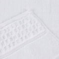 thumbnail image 4 of BNM Napa Zero Twist Cotton Waffle Hand Towel Set of 6, White, 4 of 12