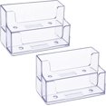 thumbnail image 1 of Tarjeteros Transparentes CHAO 2 Piezas de Plástico para Tarjetas de Presentación 120 Tarjetas, 1 of 5