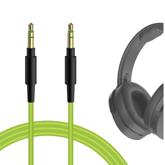 Geekria Audio Cable Compatible with Skullcandy Hesh Evo, Hesh ANC, Hesh 3, Crusher Evo, Crusher, Grind, Crusher ANC, Crusher ANC 2, Riff 2 Cable, 3.5mm Aux Replacement Stereo Cord (4 ft/1.2 m)