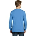 thumbnail image 2 of Port & Company PC099LSP Pigment-Dyed Long Sleeve Pocket Tee, 2 of 2