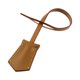 thumbnail image 1 of Colgante para bolso con correa decorativa, etiqueta impermeable para maleta. Marrón, 1 of 9