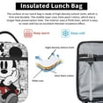 thumbnail image 5 of Adult Mickey Mouse And Minnie Mouse Lunch Bag With Zipper Waterproof And Reusable Cooler Tote Lunch Box For Office/Picnic/Work, 5 of 5