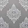 thumbnail image 6 of Exclusive Home Medallion Room Darkening Blackout Grommet Top Curtain Panel Pair, 52"x96", Silver, 6 of 6
