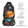 thumbnail image 5 of Sikiie Solar System Paper Art Car Seat Protector 2 Pack Car Seat Cushion Mat, Car Seat Covers for SUV, Truck, Van, 5 of 7