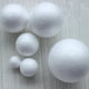 thumbnail image 3 of 2x 10 Bolas de Espuma de Poliestireno Zulema 90 mm Color blanco, 3 of 8