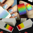 thumbnail image 3 of Esponjas suaves de uñas degradadas para herramientas de arte de uñas de manicura que se desvanecen de Color, accesorios de herramientas, 3 of 6