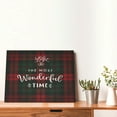 thumbnail image 4 of Logiee Wonderful Time Christmas Print Canvas Wall Art,Canvas Picture Prints with Frame, Wall Art Decorative,Canvas Decorative,Suitable for Living Room Bedroom Office Room 30x40, 4 of 6