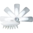thumbnail image 2 of Pet Life ® 'Gyrater' Swivel Travel Silicone Massage Grooming Pet Brush, 2 of 6