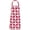 Buffalo Paws - Red, variant on GreaterGood My Favorite Animal Apron Cotton Kitchen Apron with Adjustable Neck Strap Featuring Paws Pets and Playful Sayings