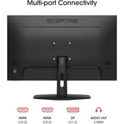 Sceptre 27-Inch Full HD 100Hz Edgeless LED Gaming Monitor with AMD FreeSync, Built-In Speakers, and Anti-Flicker Technology (Black)