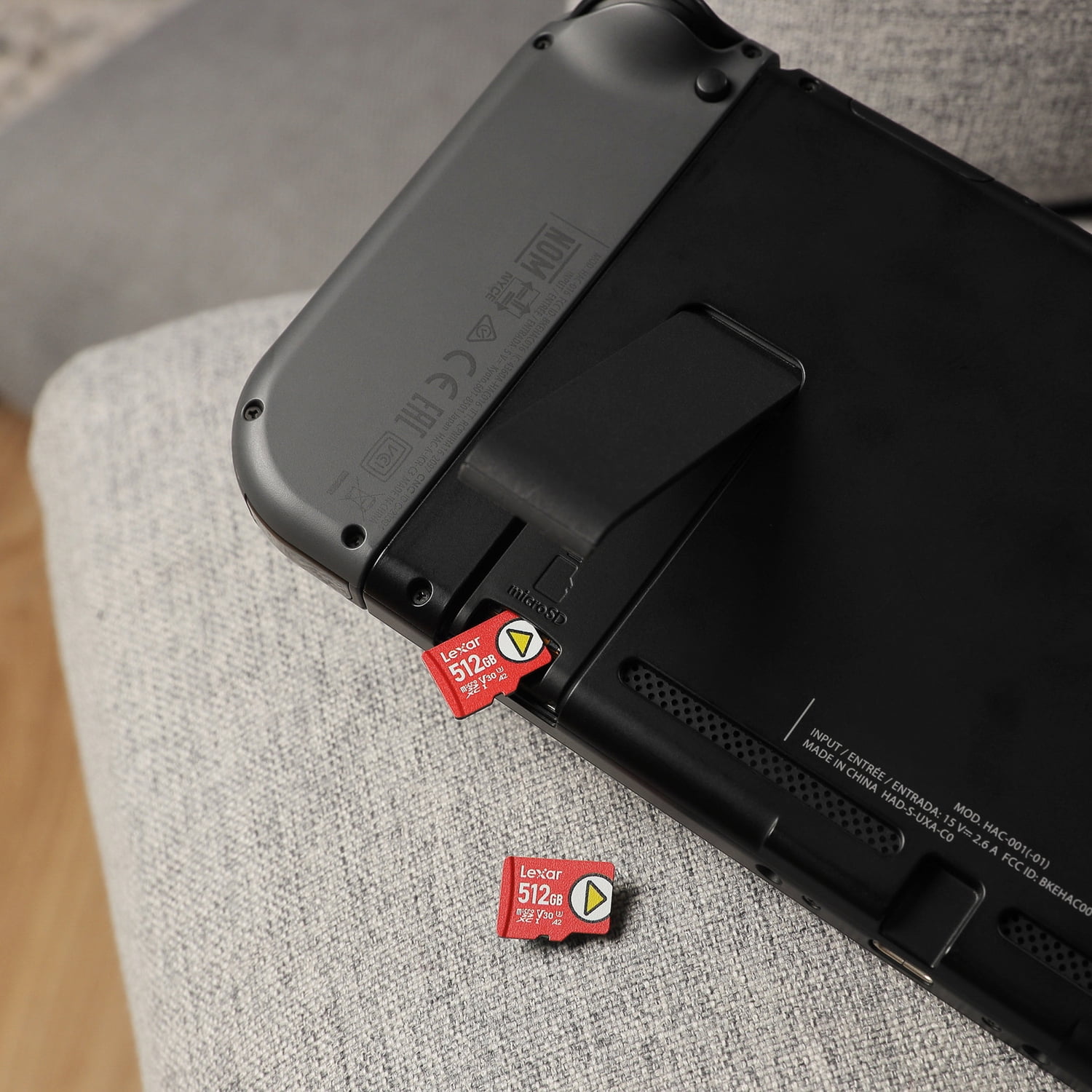 Lexar PLAY microSDXC UHS-I Class 10, U3, V30, and A2 Card (1 TB), LMSPLAY001T-BNSNU