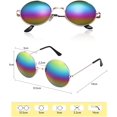 thumbnail image 2 of Hippie Dressing Accessory Set Hippie Glasses and Peace Sign Necklace, 2 of 2