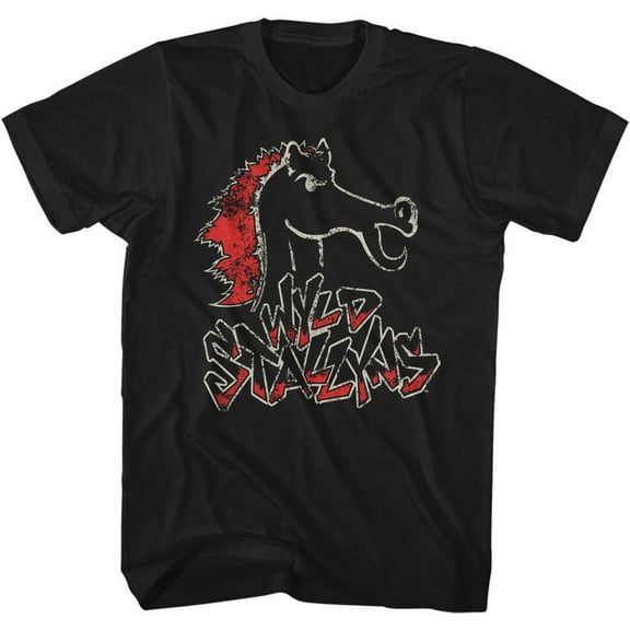 Bill And Ted Stallions Black Adult T-Shirt 6Xl