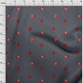 thumbnail image 3 of oneOone Tissu Popeline de Coton Imprimé Fraise 1 Yard 42 Pouces de Large, 3 of 4